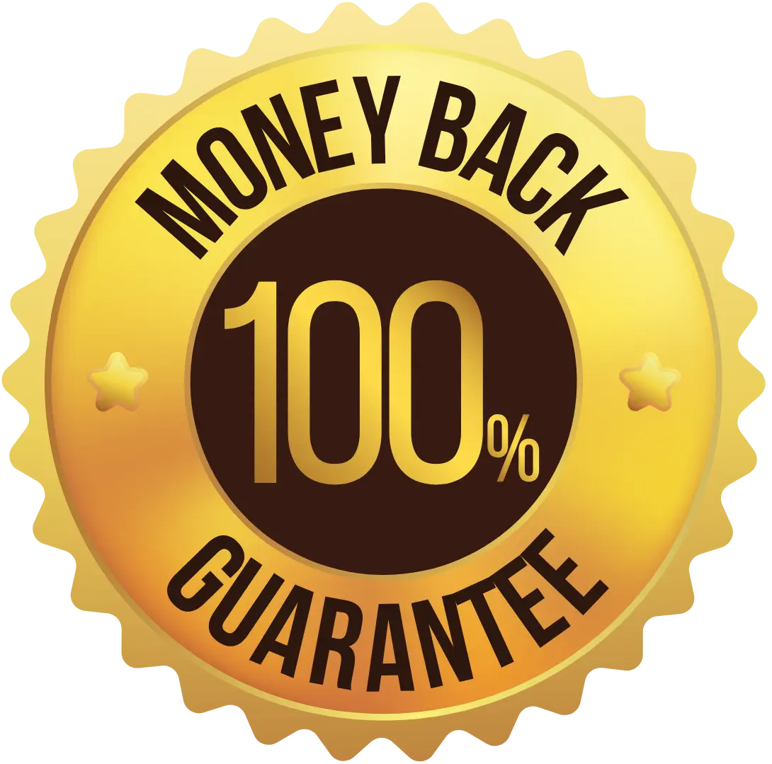 OptiPlax guarantee badge